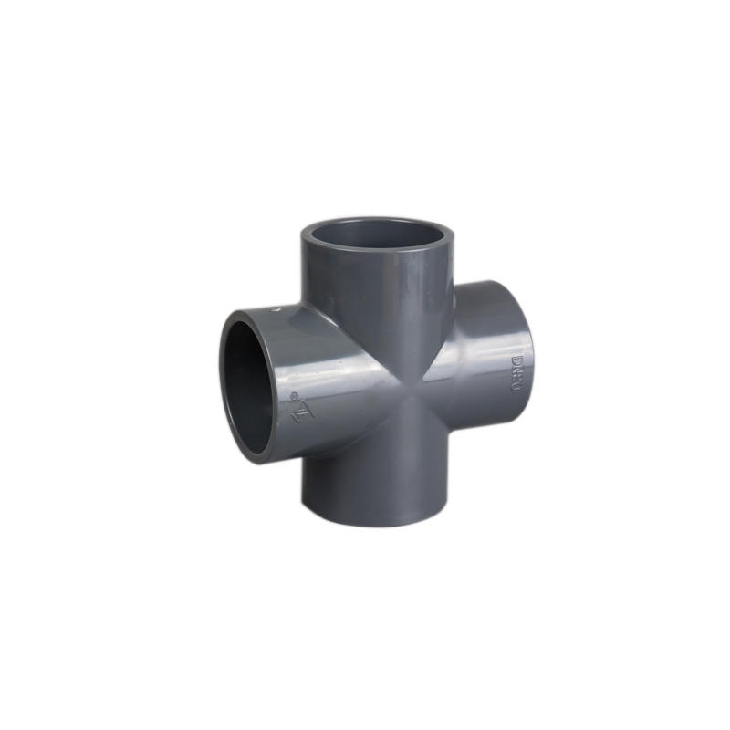 UPVC JOINT 4 WAY PIPE CONNECTOR ĐƯỜNG ỐNG MẶT TRỤC